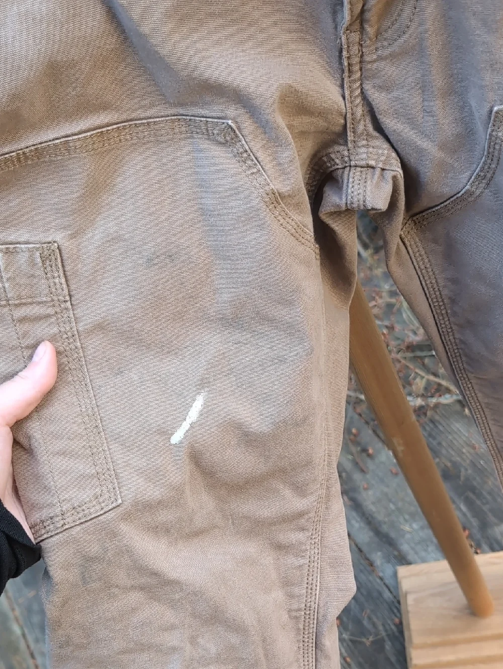 Ariat Rebar M 4 Tan Double Knee Duck CanvasWorkwear Straight Fit Pants